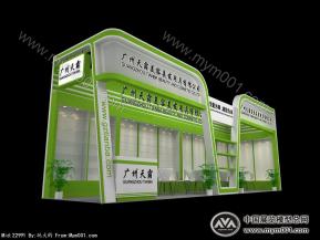 广州天霸展台模型