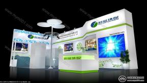 科蓝环保展台模型