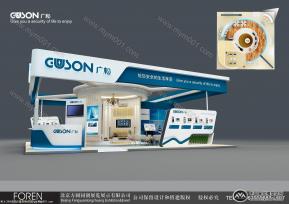 广松电子展览模型