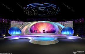 舞美舞台3D模型