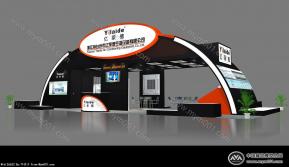 亿莱德展台模型