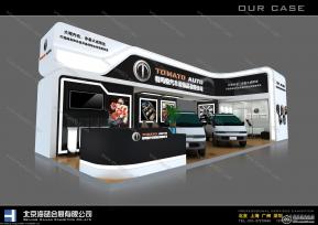 汽车改装展模型