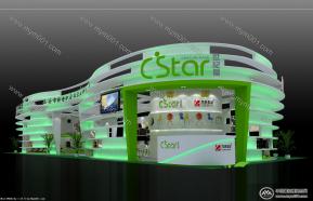 新世纪展览模型图片