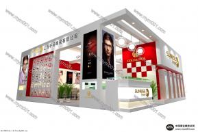 轩扬眼镜展台模型