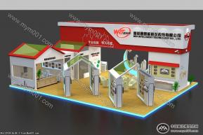 慧锐通展台设计