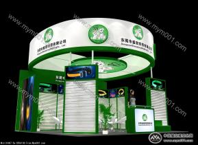 盛宏织带展台模型