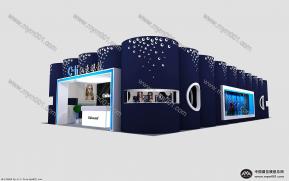 驰豪眼镜展览模型图片