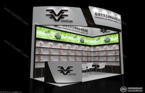 方天无纺制品展览模型图片