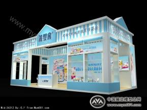 丽婴坊展览模型图片