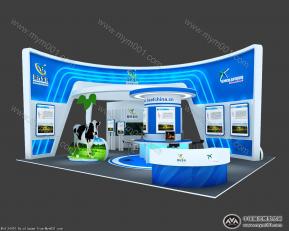 鼎元生物科技展览模型图片