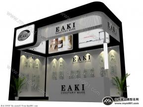 EAKI水龙头展览模型图片