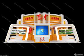 巴中展览模型图片