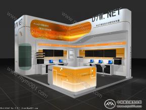 D7W展台模型图片