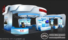 龙岩展台模型图片