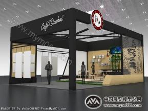 金融展台模型