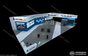 北京环卫展台模型