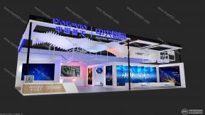 中国普天展台