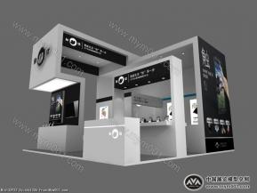 触键展览模型图片