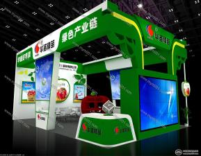 华圣种苗展览模型