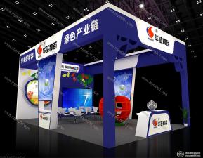 华圣种苗展览模型
