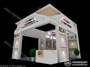 强辉陶瓷展台模型