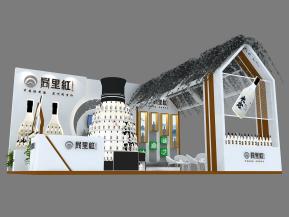 同理红展览模型