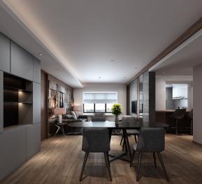 客厅餐厅3D模型