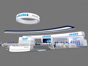JUKI展台模型