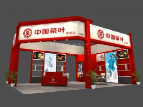 中国茶叶展览模型