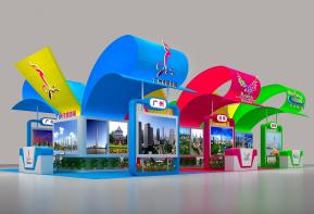广州市旅游局展览模型