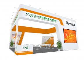 电梯展览会模型