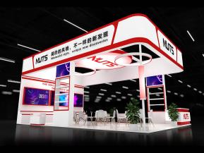 现代展览 展示 展台 NUTS 科技展台 电子科技  展厅