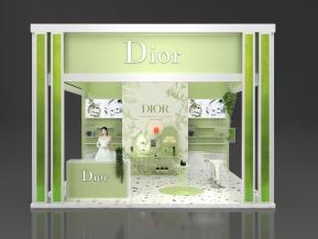 美博会迪奥Dior展台模型