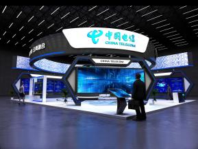 中国电信展览模型