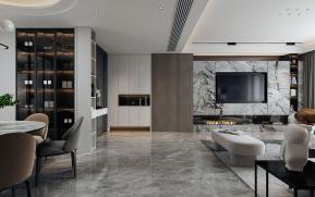 客厅餐厅3D模型