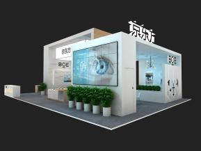 京东方展览模型