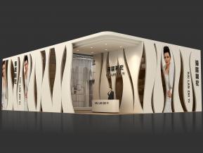 海蓝制衣展览模型