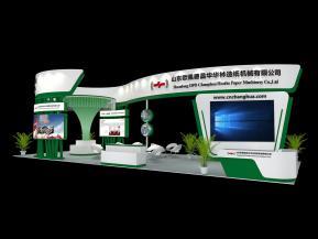 欧佩造纸展览模型