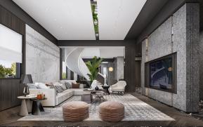 客厅餐厅3D模型