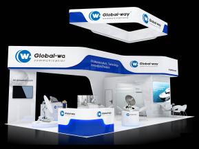 Global way展览模型