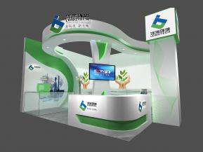 泷涛环境展览模型