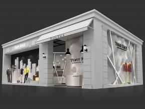 TONY FACE展台模型