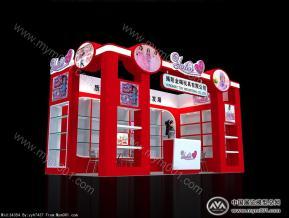 金梅玩具展台模型图片