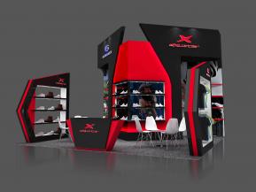 EXUSTAR台湾浩捍展台设计方案