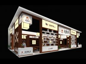 泾渭茯茶展览模型