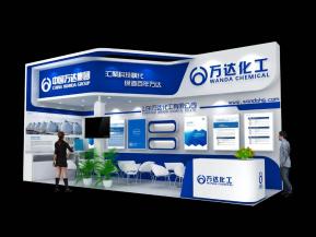 万达化工展览模型