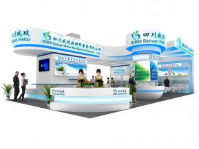 四川威玻展览模型