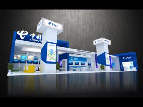 中国电信展览模型