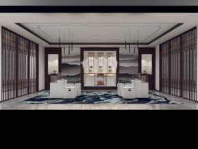 珠宝展厅玉器中式