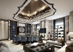 餐厅茶室3D模型